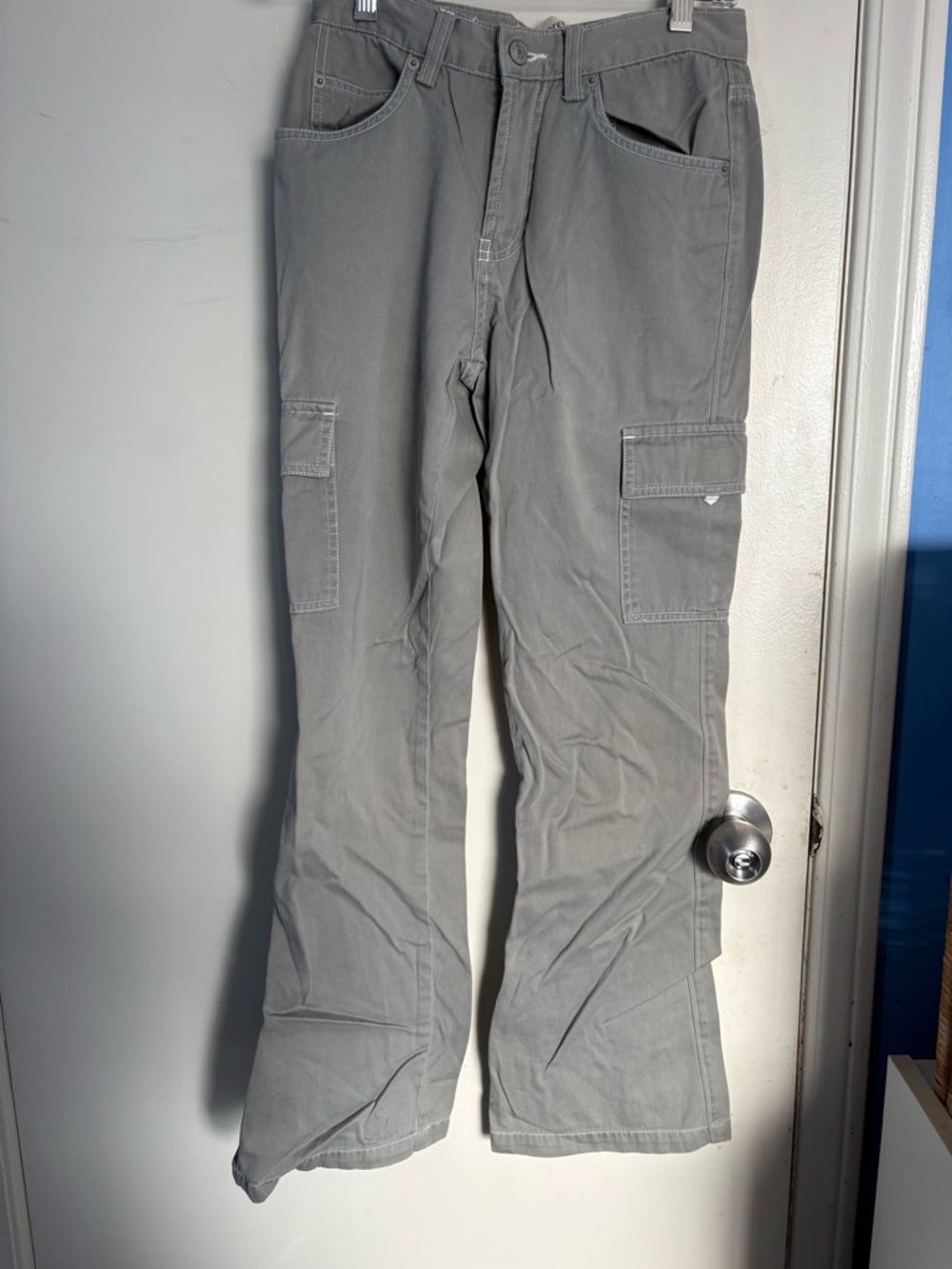 90s Y2K Gap flare cargo pants 100% cotton